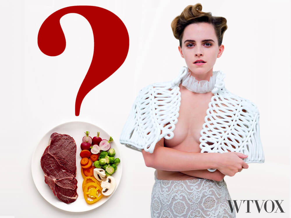 Is Emma Watson vegan?