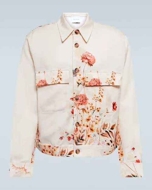 King & Tuckfield Short Floral Jacket