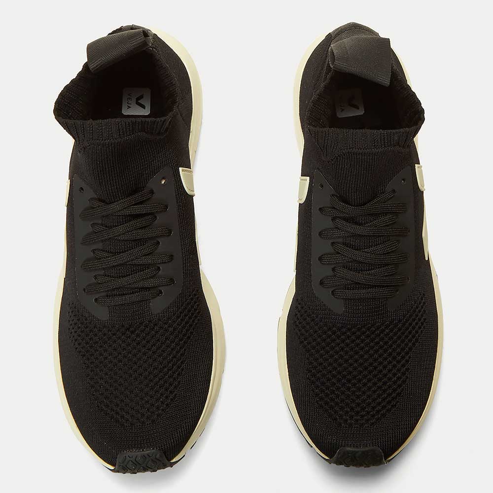 RICK OWENS X VEJA Sock Runner Sneakers (Black)
