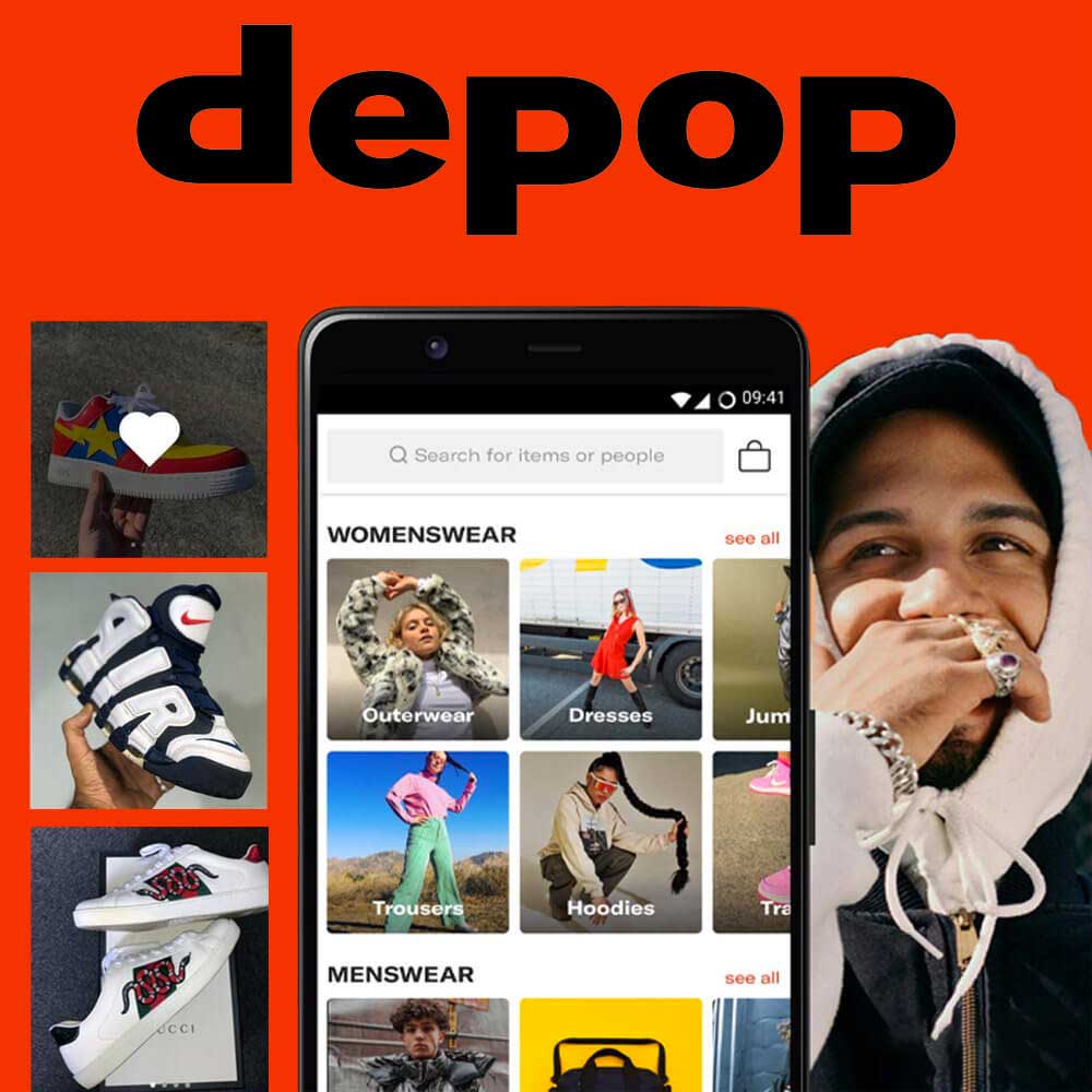Depop fashion startup