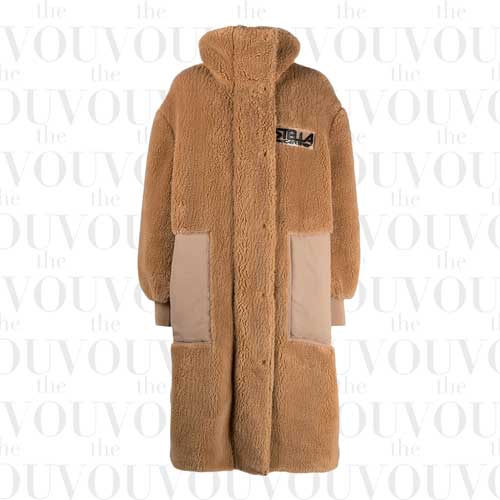 Stella McCartney Luna faux-shearling coat