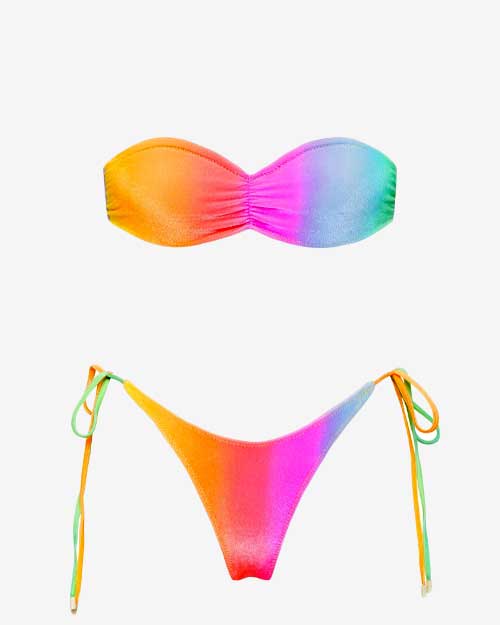 Triangl Vance Rainbow Bikini Swimsuit