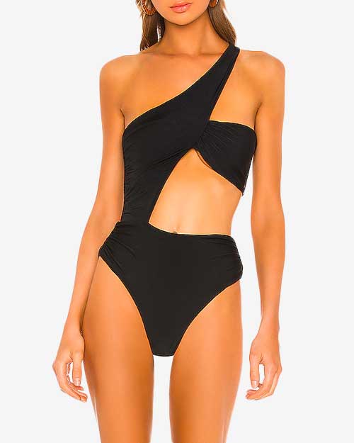 Revolve Aiko Cut Out One Piece Swimsuit