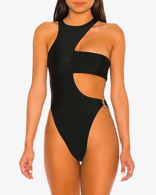 Revolve Yinyang Cut Out One Piece Swimsuit 
