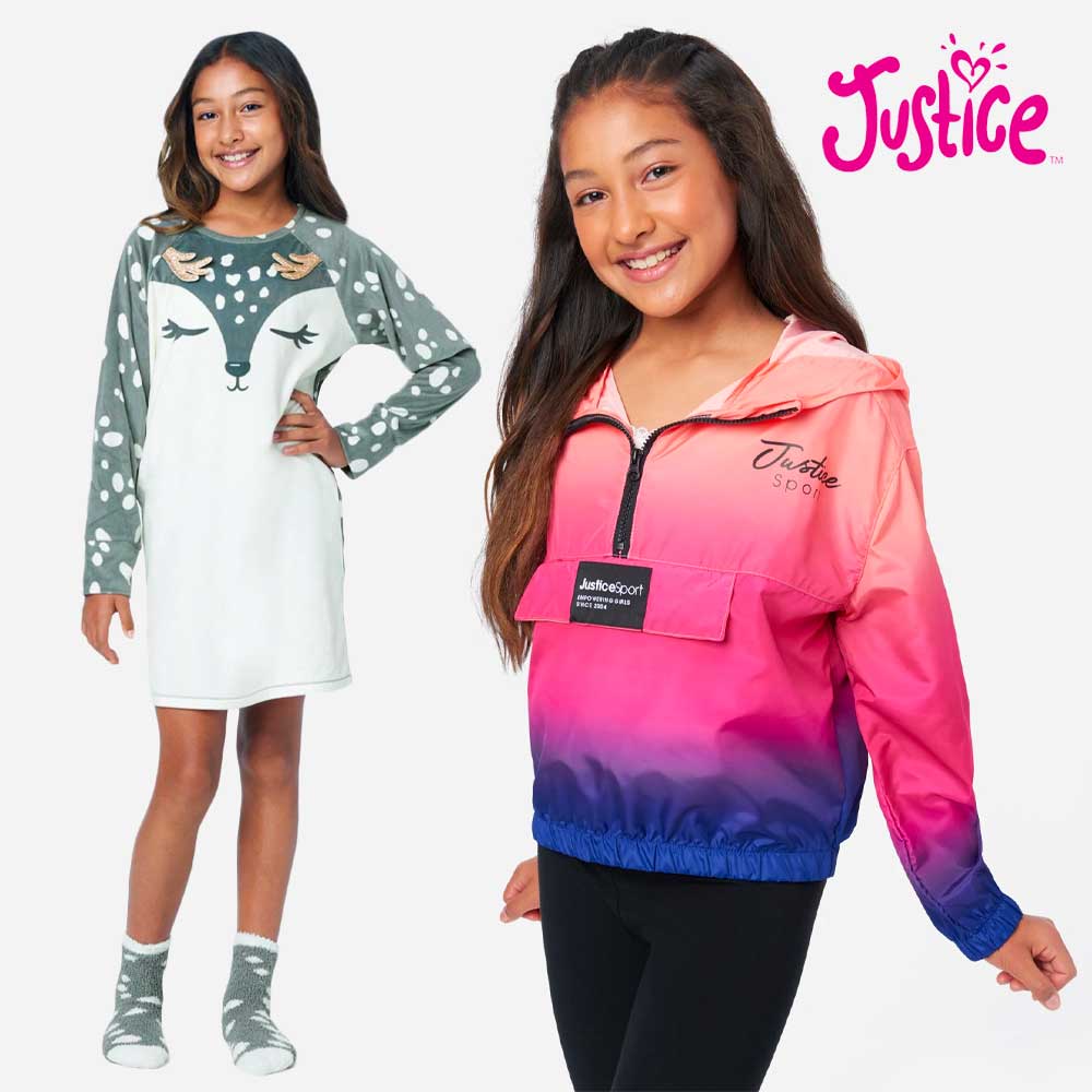 JUSTICE Teenage Clothing Store For Too-cool-for-school Styles