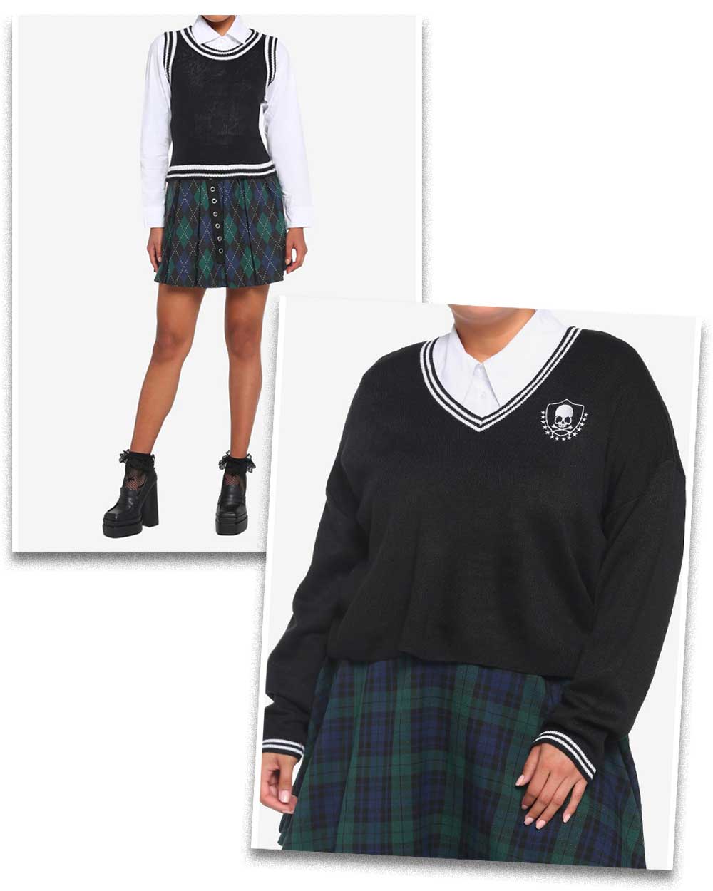 Emo outfits for school