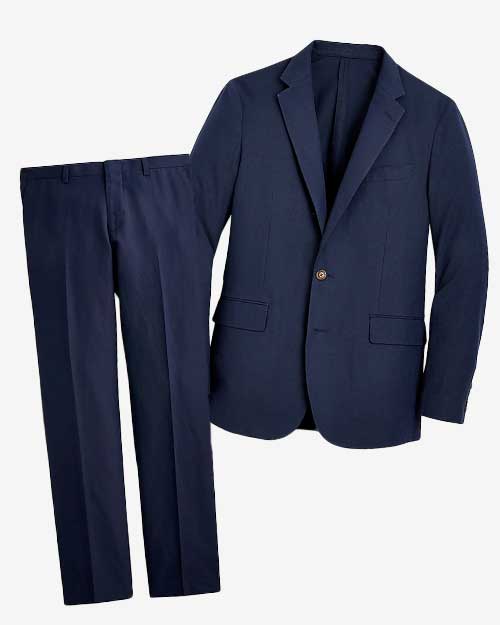 Ludlow Slim-fit unstructured suit