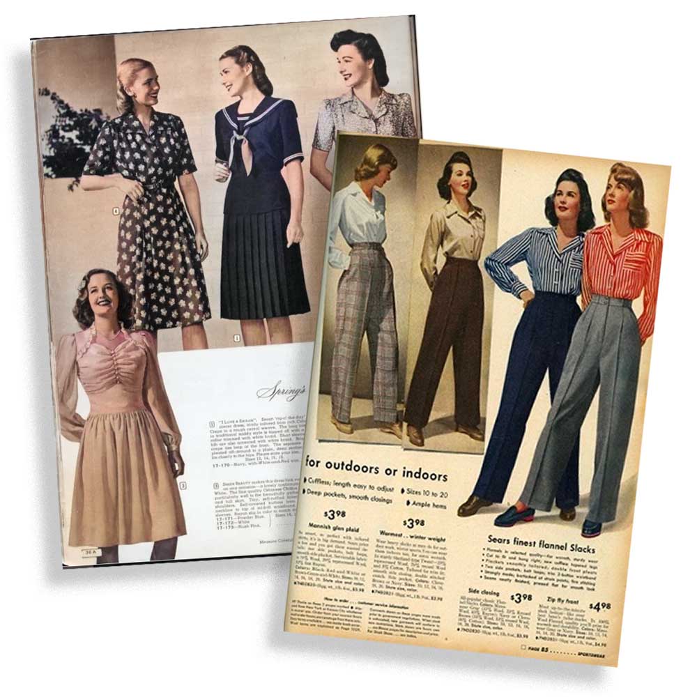 1940s Fashion brochures