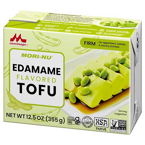 Mori-Nu Silken Tofu Edamame Flavored 12 Pack
