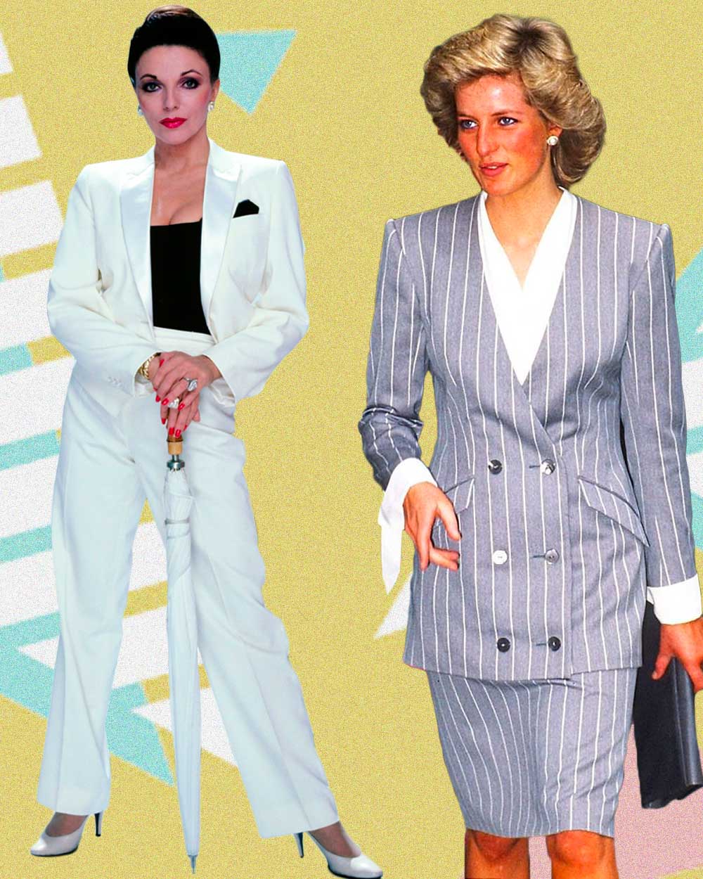 Power Dressing of the 80s Fashion is Coming Back
