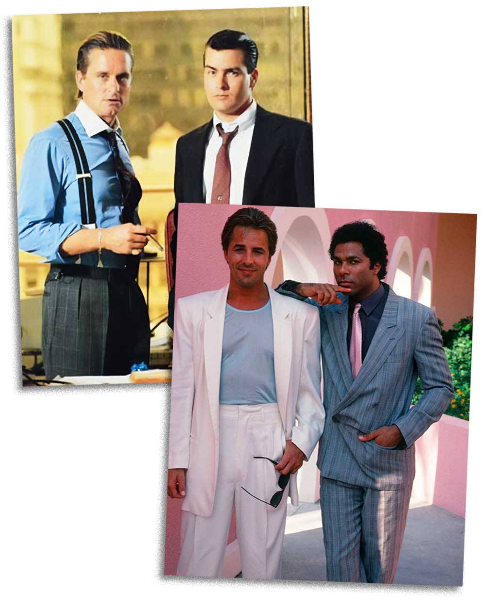 80s Italian Fashion Style for Men