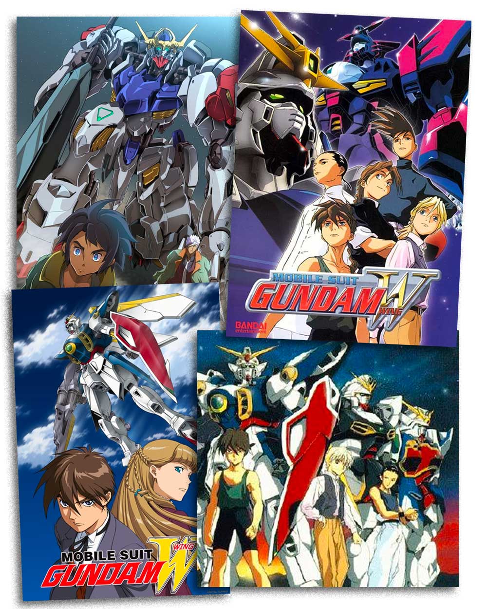 Mobile Suit Gundam Wing 90s Anime Aesthetic