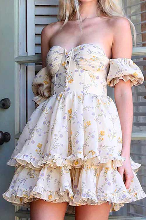 Princess Mood Floral Dress