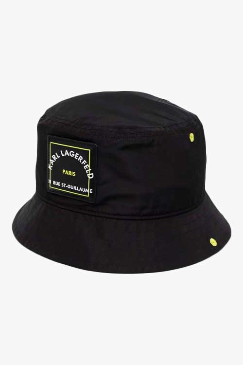 Karl Lagerfeld Logo-Patch Bucket Hat