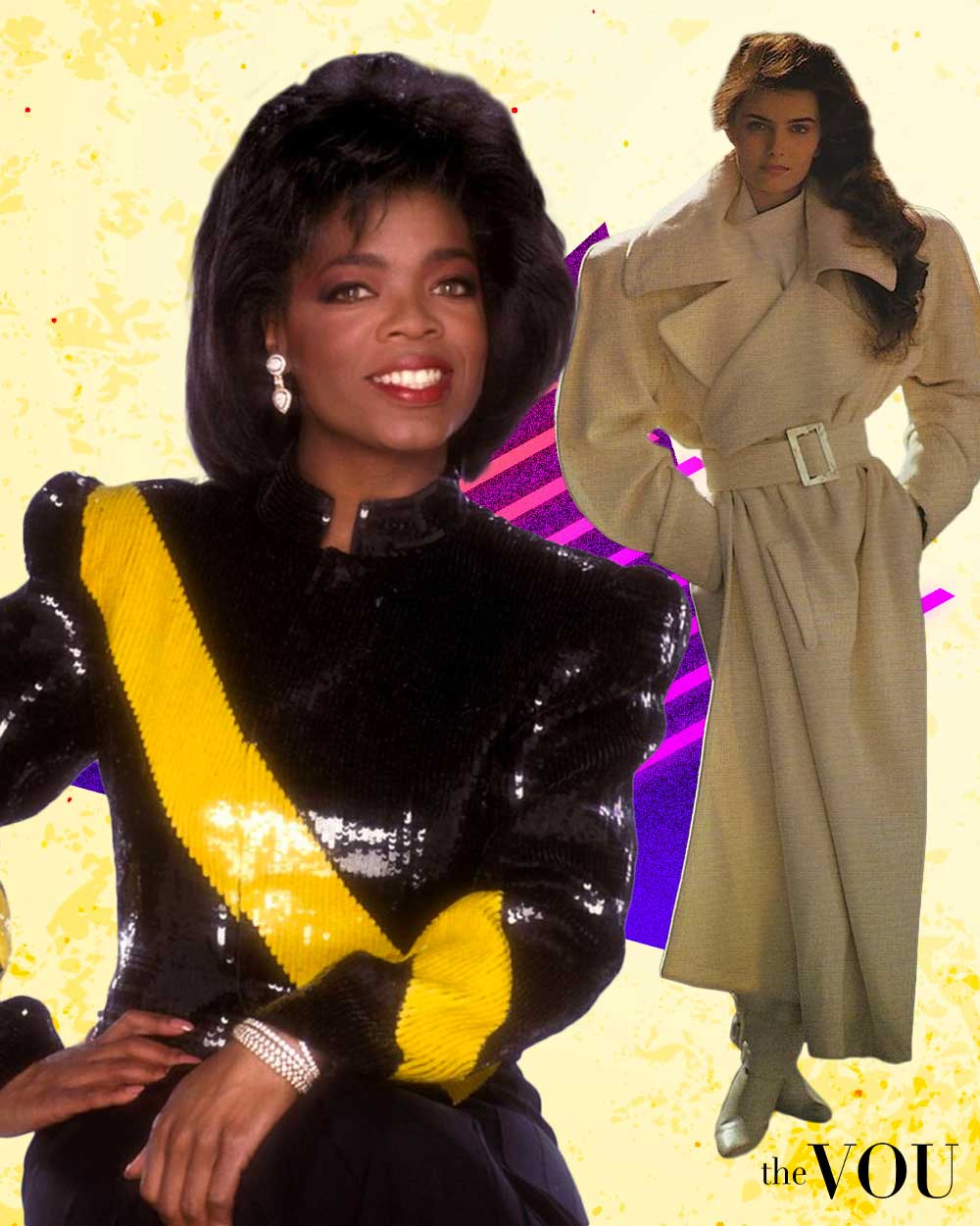 Popular Shoulder Pads of the 80s Fashion