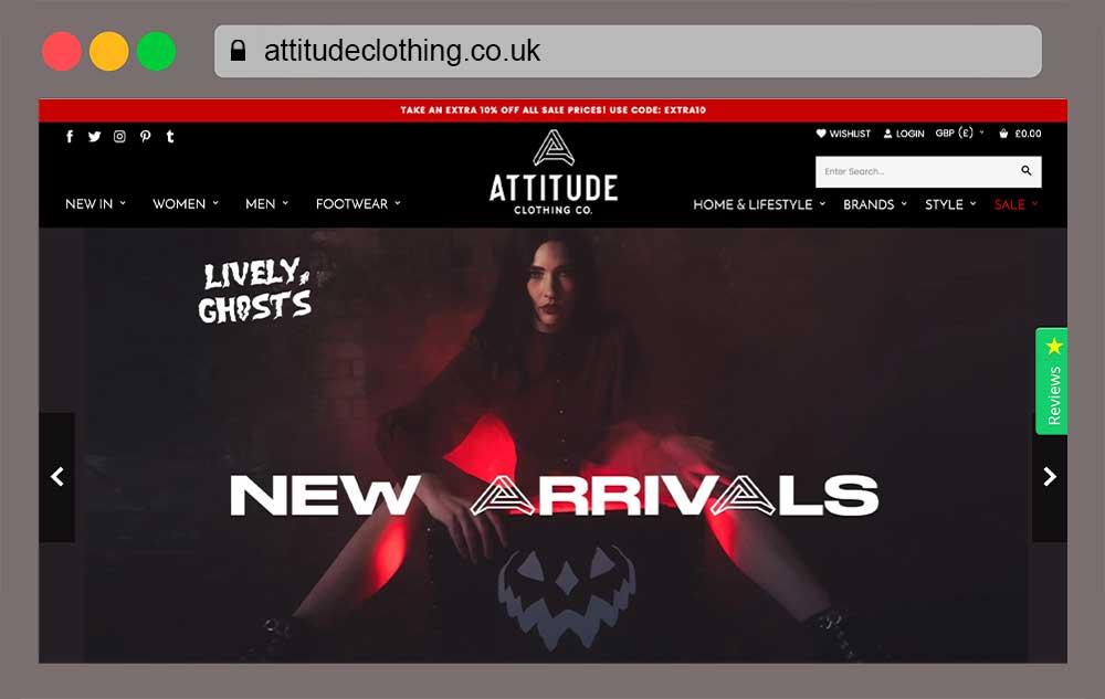 ATTITUDE CLOTHING women's online clothing store