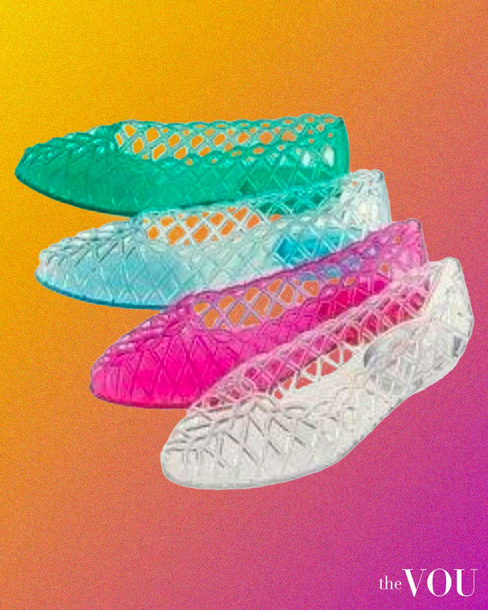 80s Jelly Shoes bad fashion