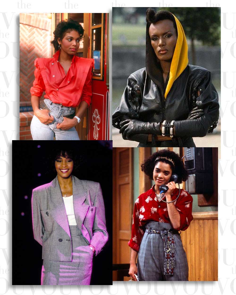 Black Women's 80s Fashion