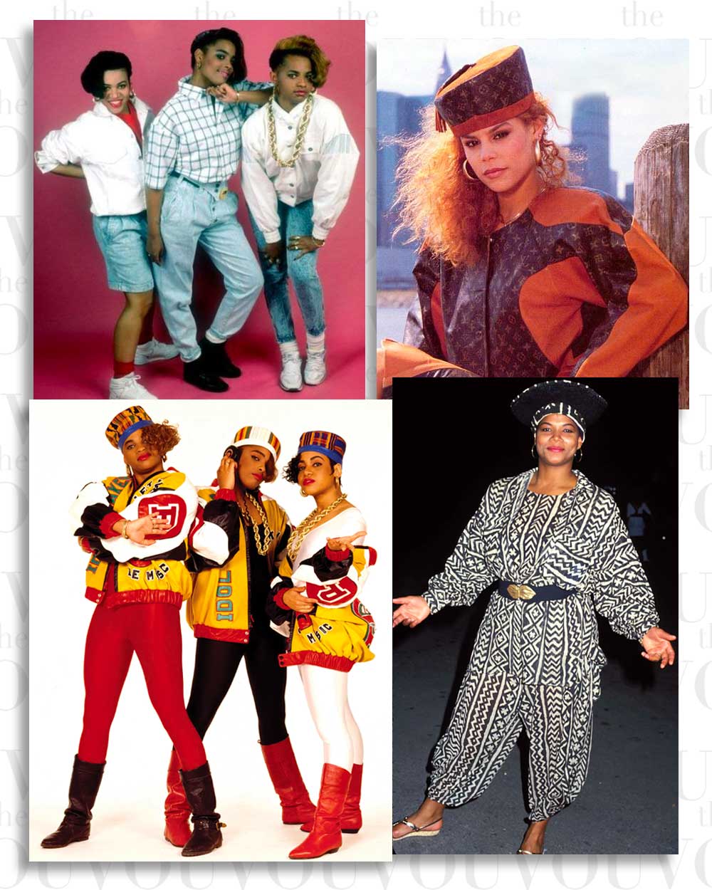 80s Hip Hop Fashion for Women