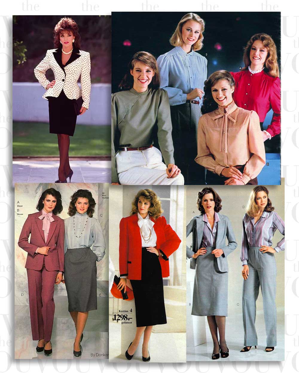 80s Office Fashion for Women