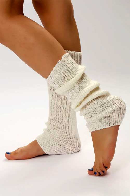 One-Pair Solid Leg Warmers