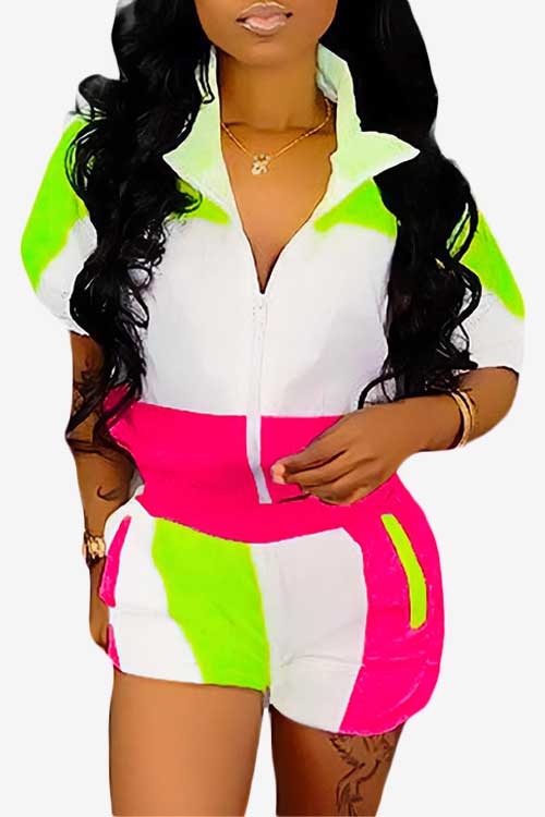 Women Two-Piece Shell Suit Shorts