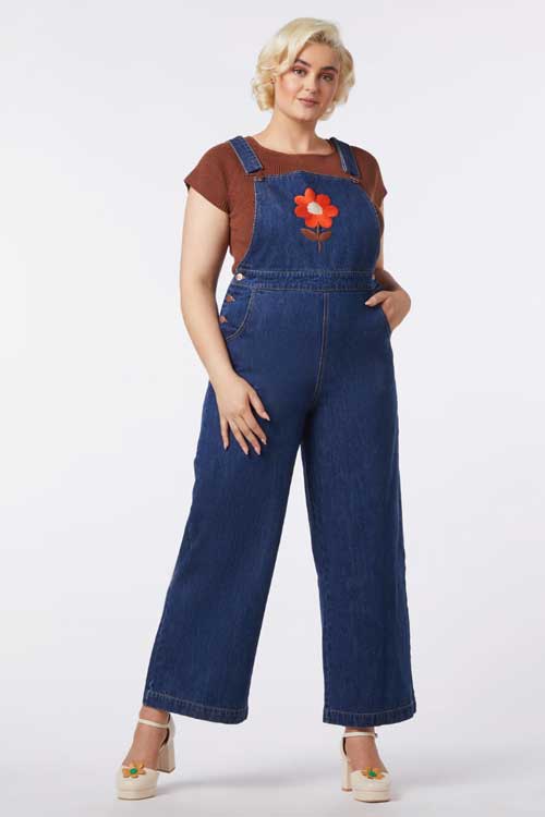 Renee Embroidered Overall