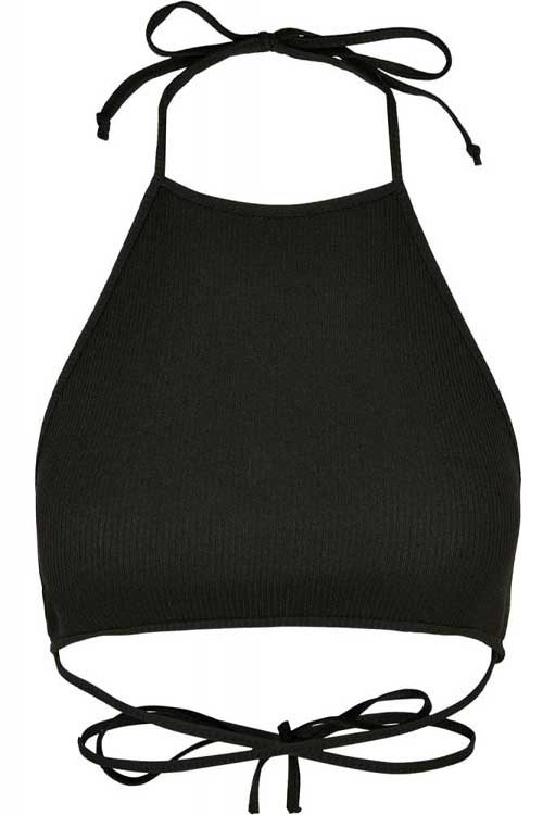 Ribbed Trapeze Crop Top