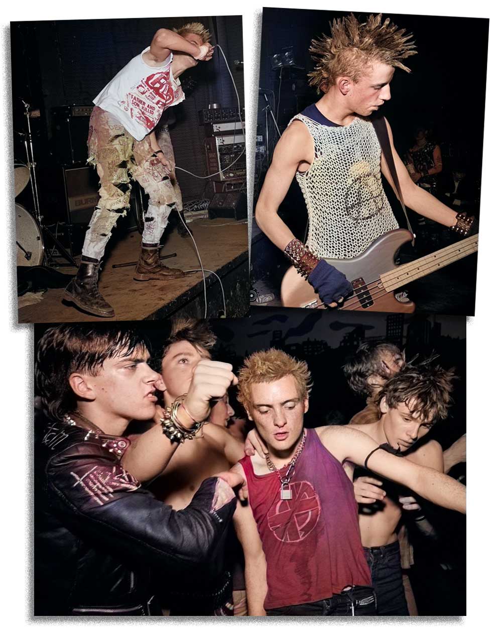 Working class 80s Anarcho-Punk captured by photographer, Chris Killip