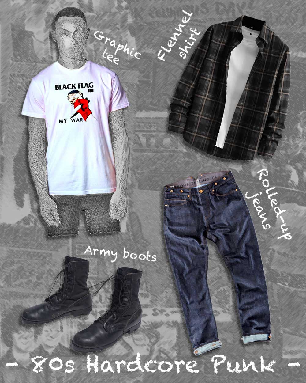 Hardcore Punk fashion style