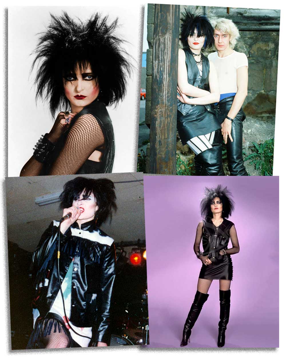 Siouxsie Sioux 80s Goth Punk fashion