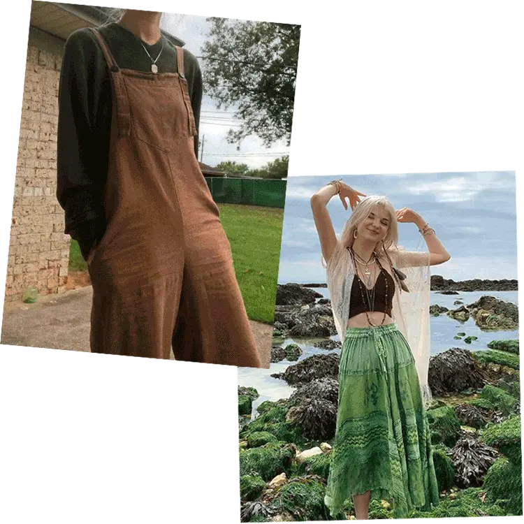 Earthy Cottagecore Outfits