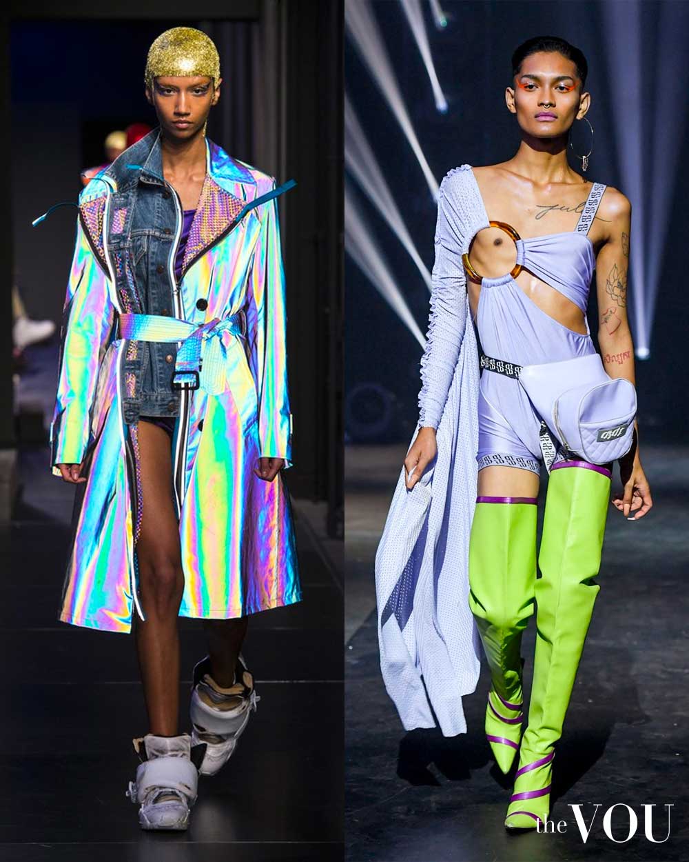 Rave Cyberpunk Style by Maison Margiela, SS18 Haute Couture collection