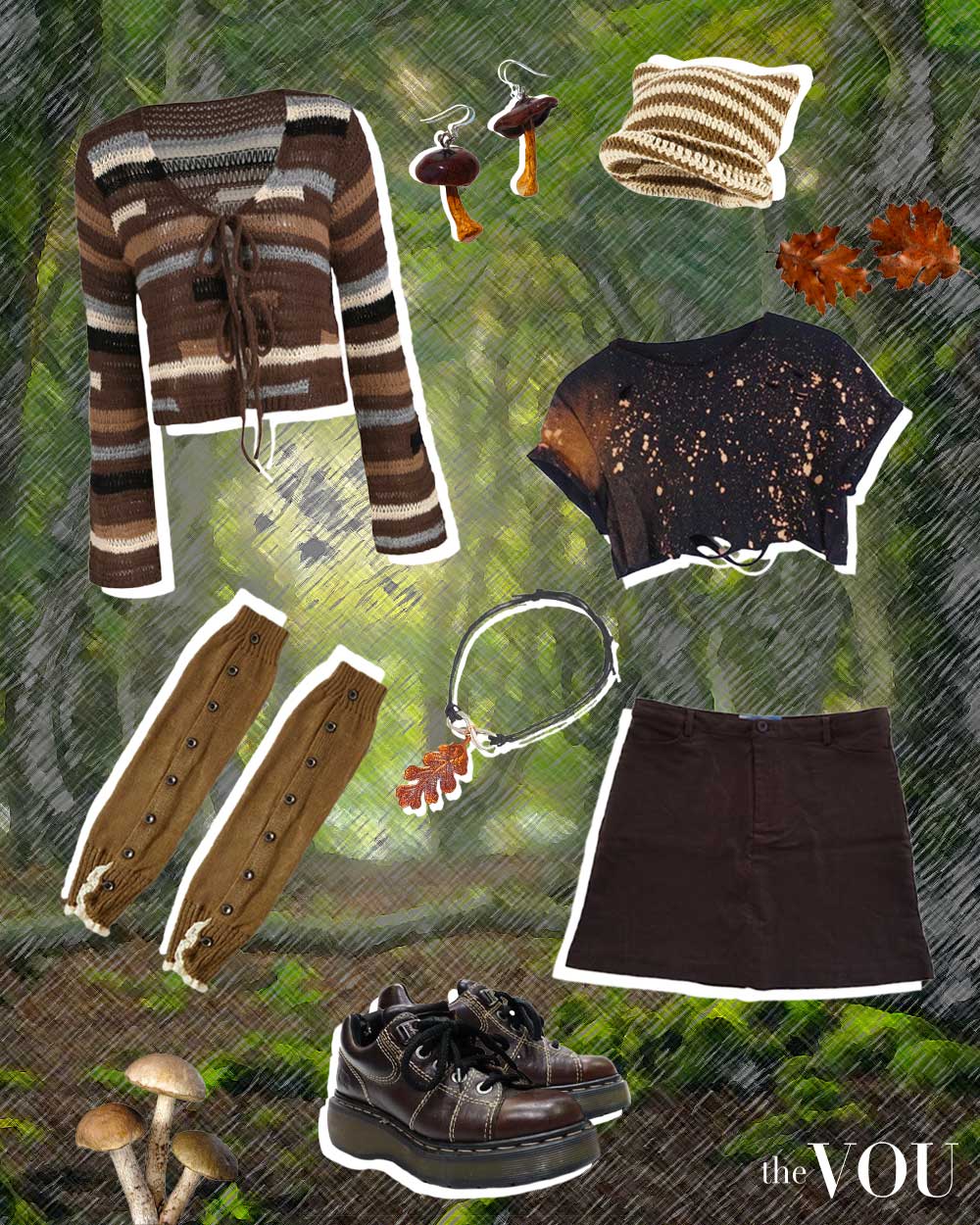 Grunge Goblinecore Aesthetic Outfit