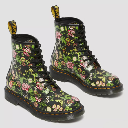 Dr Martens 1460 bloom lace up boots in floral