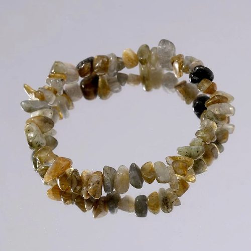 Fairycore Stone Decor Beaded Bracelet