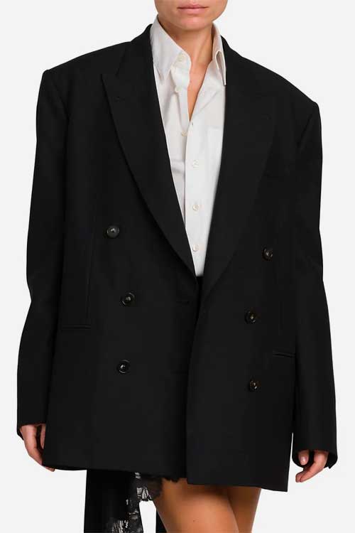 Stella McCartney Oversized Double-Breasted Jacket