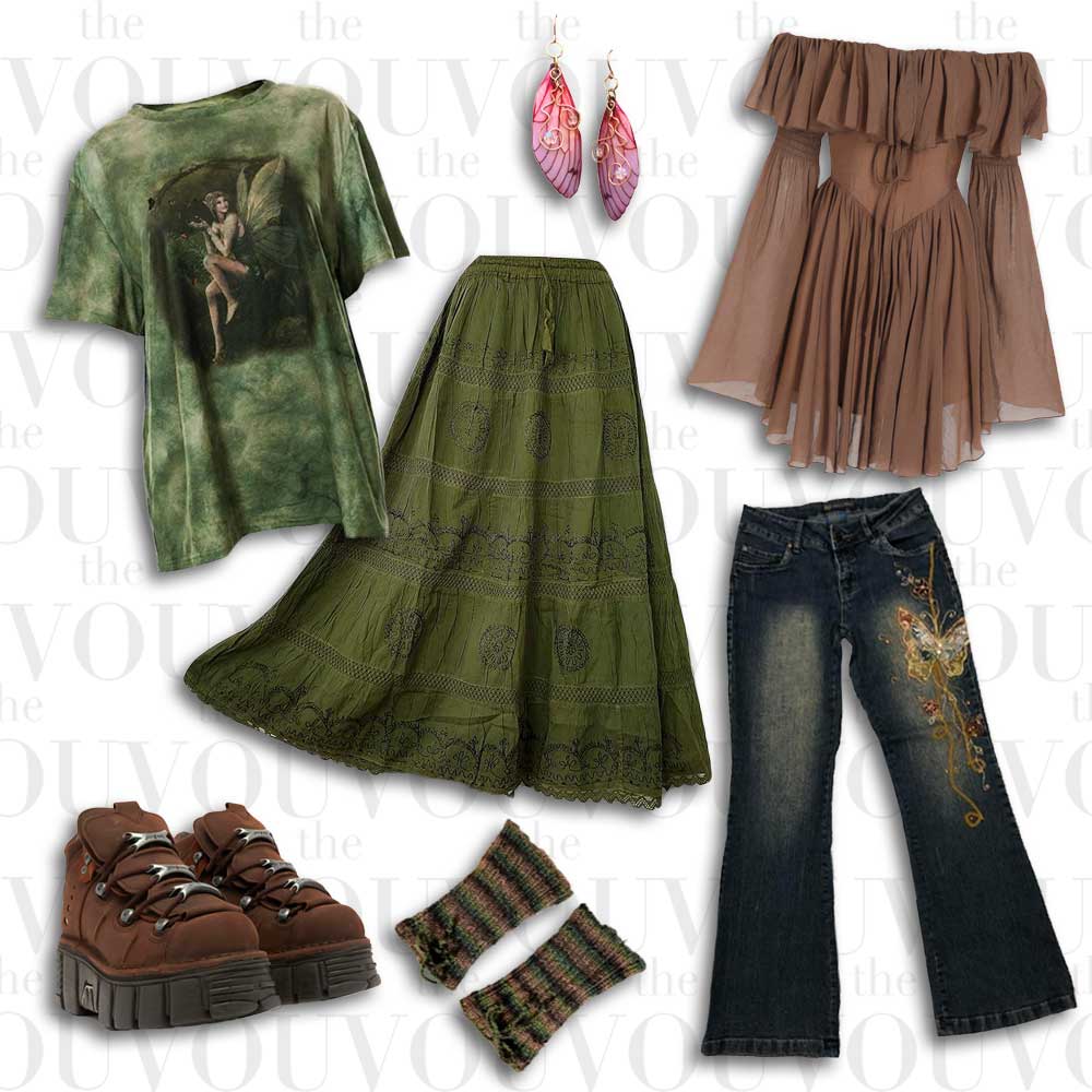 Fairy Grunge Clothes and Accessories
