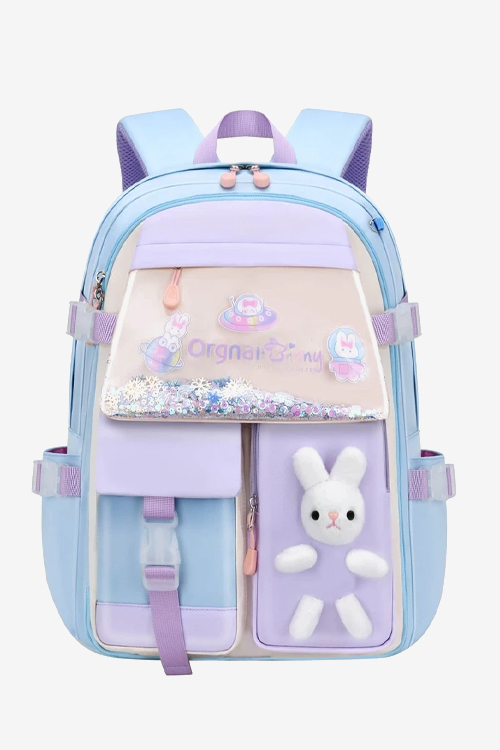 Cartoon Rabbit Pattern backpack