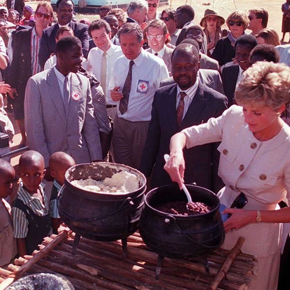 Princess Diana volunteer work