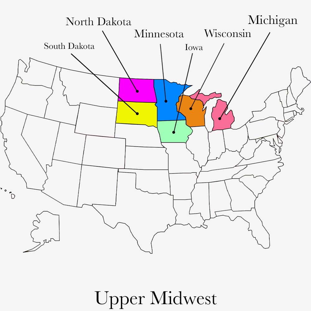 Upper Midwest Region Preppy Origin