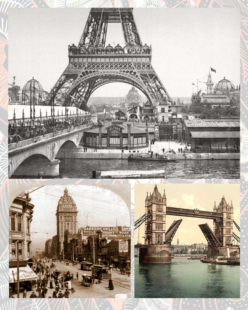 Important bohemian places: London, Paris, San Fransisco