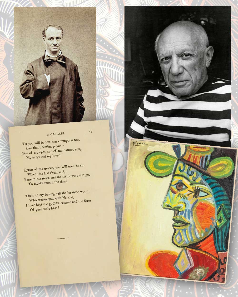 Pablo Picasso and Charles Baudelaire