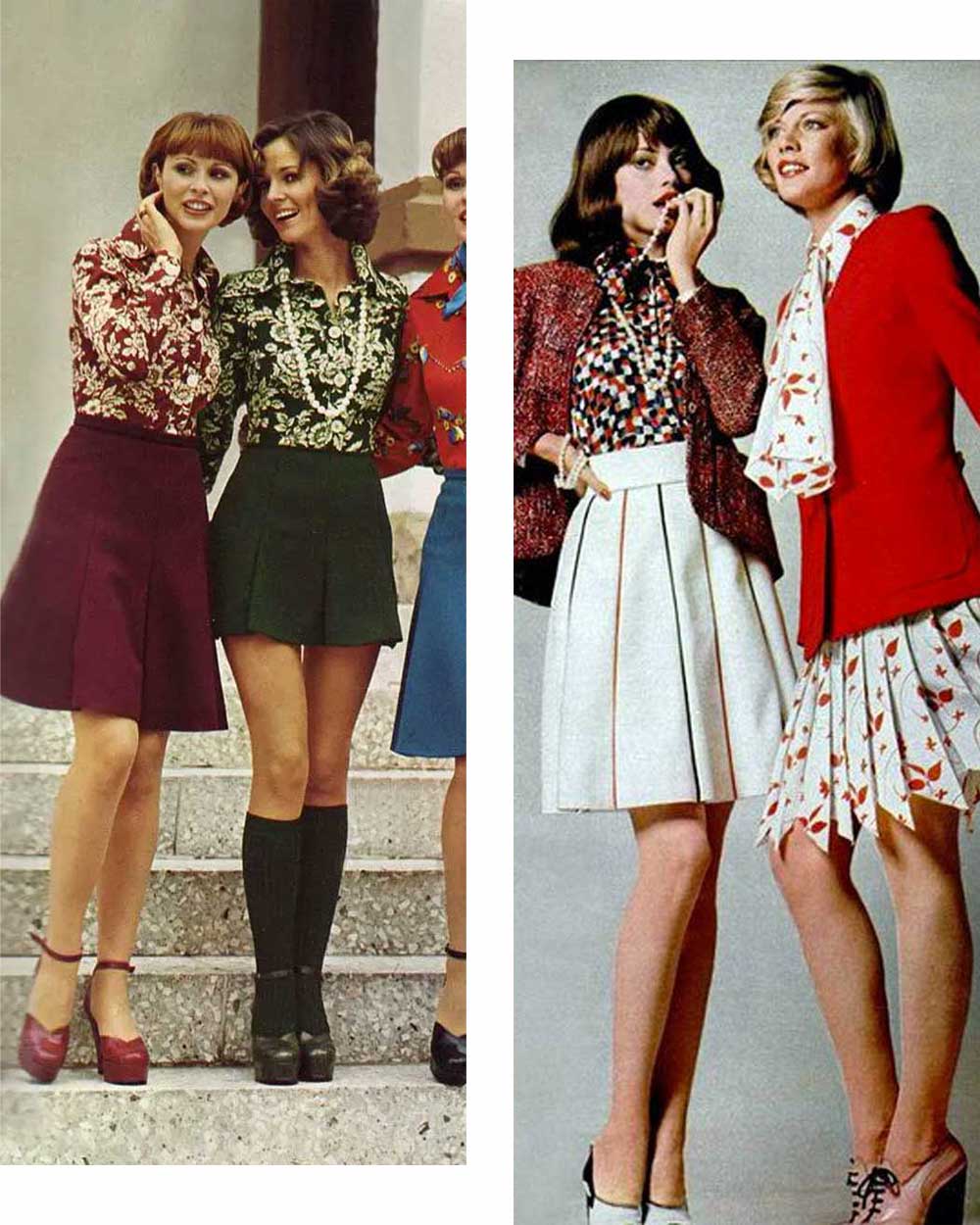 Preppy style clothes as casual workwear in the 70s