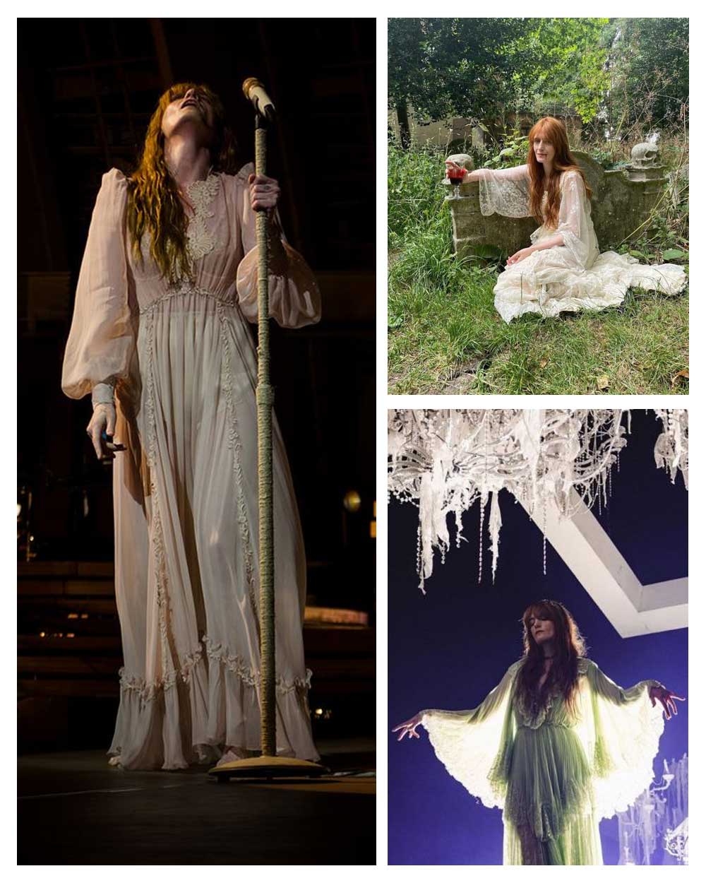 Florence Welch boho fashion