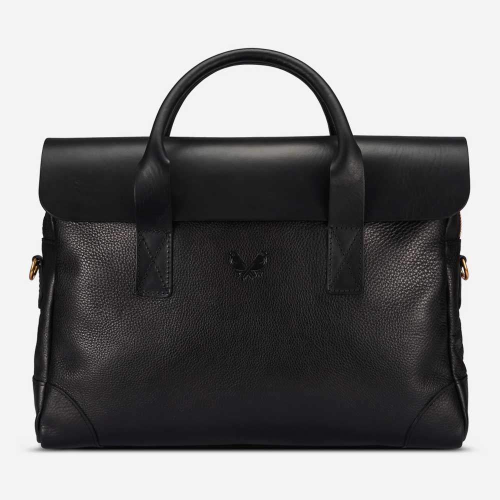 Leather Brief by Bennett Winch premium leather briefcase