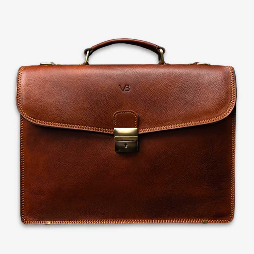 The No 1. by Von Baer premium leather briefcase