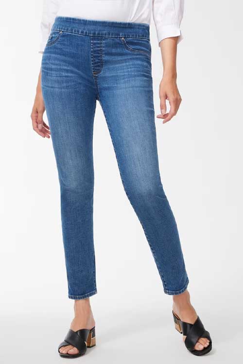 Mid rise Pull-On Ankle Jeggings