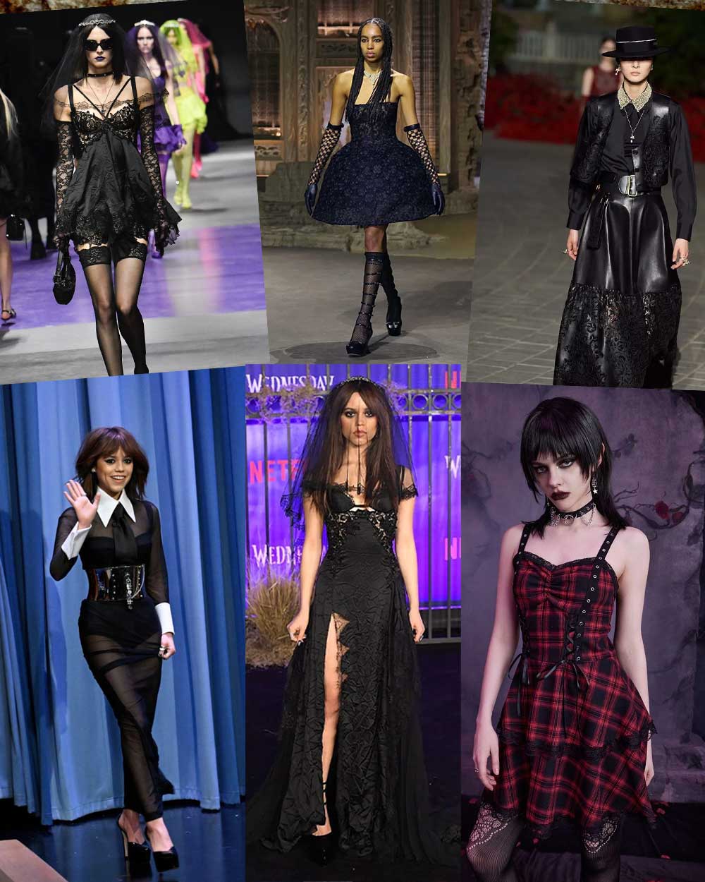 Current Goth fashion style