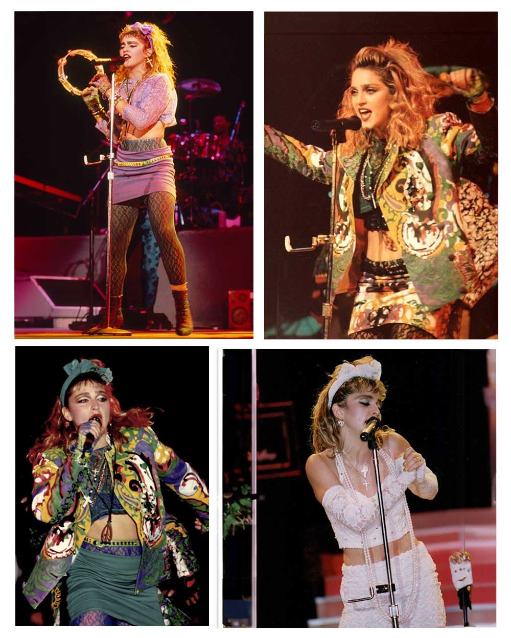 Madonna 1980 boho fashion